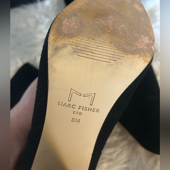 Mark Fisher Gomer Slouch Boots Black Suede size 8 - Picture 4 of 8